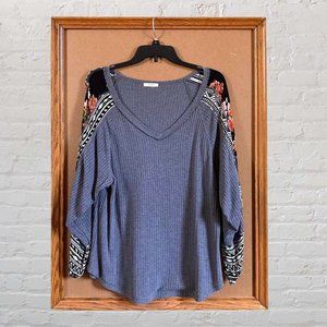 Kori America Long Sleeve Top Size Medium